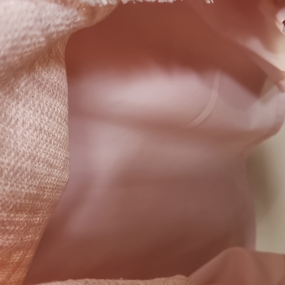 Karl Lagerfeld Women's Soft Pink Tweed Dress Size 14 New - Picture 7 of 9